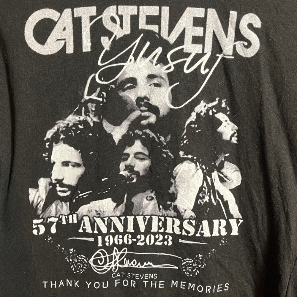 Cat Stevens Anniversary t shirt - Picture 2 of 5